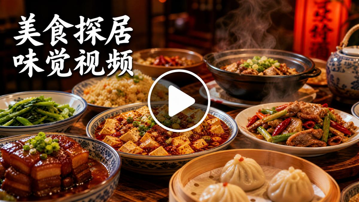 看片美食视频教程